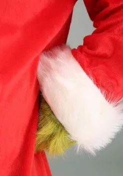 Elope Plus Size Grinch Costume -Cheap Holiday Costumes Store plus size santa grinch costume alt 4