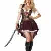 California Costume Collection Plus Size Sexy Swashbuckler Captain Costume