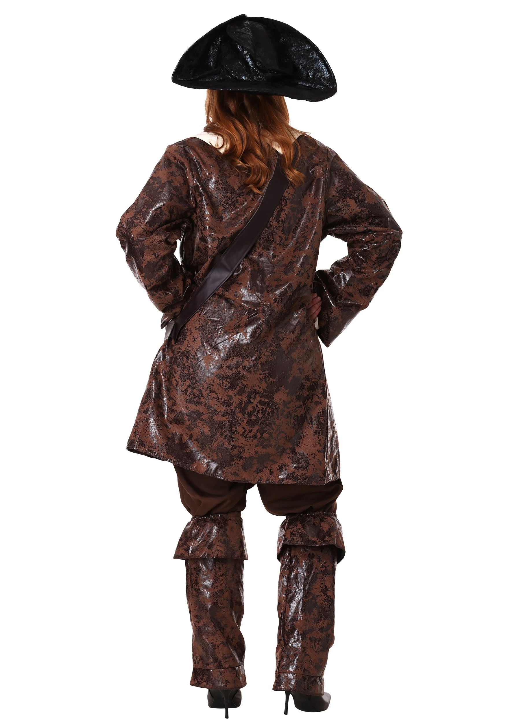 Fun Costumes Plus Size Women's Caribbean Pirate Costume 2 Fun Costumes Plus Size Women's Caribbean Pirate Costume - Image 2