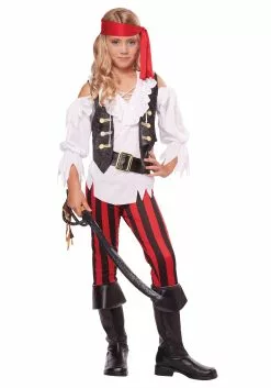 California Costume Collection Girl's Posh Pirate Costume