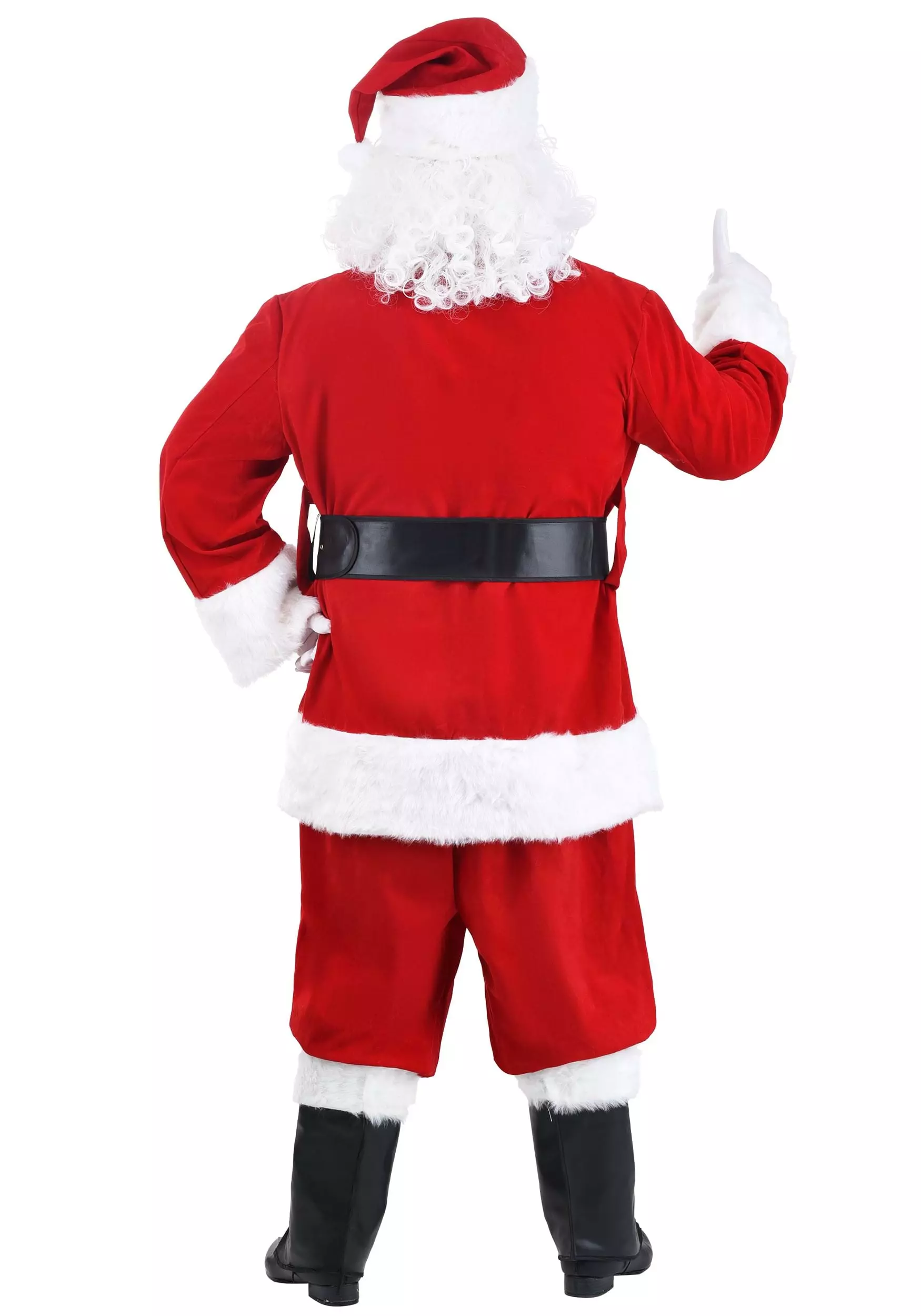 Fun Costumes Adult Plus Size Premiere Santa Suit Costume 2 Fun Costumes Adult Plus Size Premiere Santa Suit Costume - Image 2