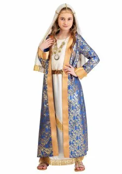 Bluenet Girl's Queen Esther Costume