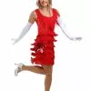 Fun Costumes Red Flapper Fashion Dress Costume