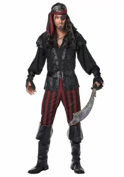 California Costume Collection Men's Ruthless Rogue Pirate Costume