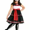 Fun Costumes Girl's Sassy Sugar Skull Costume