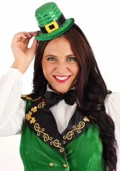 Elope Sequin Mini Leprechaun Hat Headband