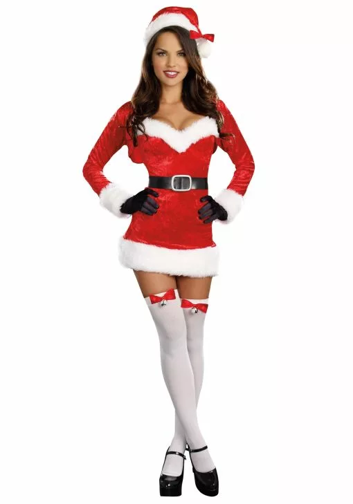 Dreamgirl Sexy Santa Baby Costume -Cheap Holiday Costumes Store sexy santa baby costume