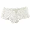 LEG AVENUE White Ruffle Tanga Sexy Panties