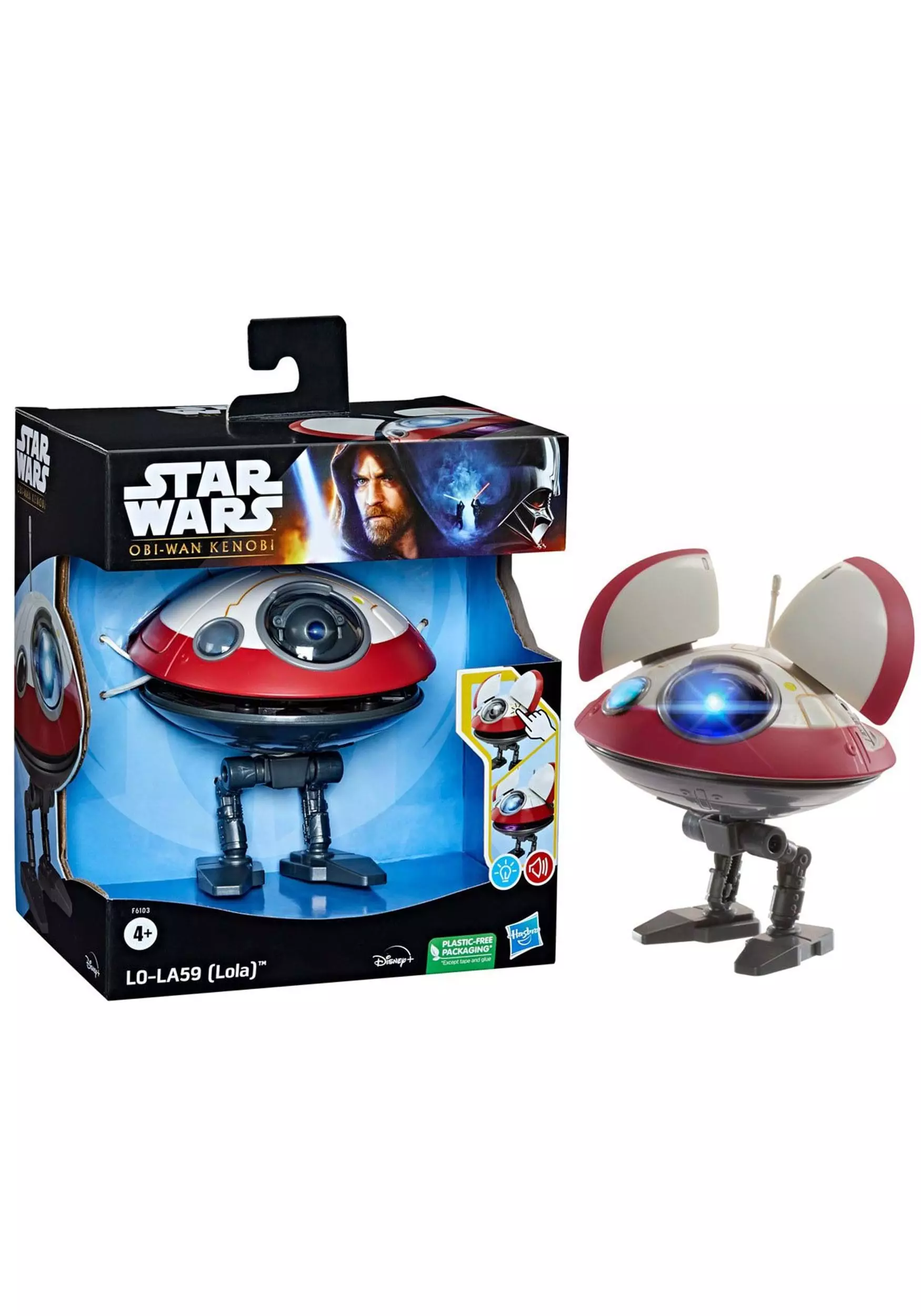 Hasbro Star Wars L0-LA59 Interactive Electronic Lola Droid 3 Hasbro Star Wars L0-LA59 Interactive Electronic Lola Droid - Image 3