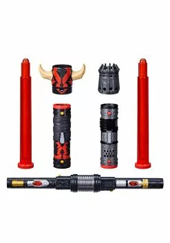 Hasbro Star Wars Darth Maul Lightsaber Forge Double-Blade Lightsaber -Cheap Holiday Costumes Store star wars lightsaber forge darth maul double blade alt 3