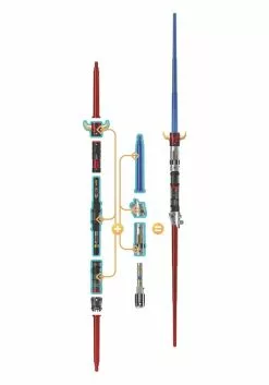 Hasbro Star Wars Darth Maul Lightsaber Forge Double-Blade Lightsaber -Cheap Holiday Costumes Store star wars lightsaber forge darth maul double blade alt 7