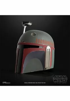 Hasbro Star Wars The Black Series Boba Fett (Re-Armored) Premium Electronic Prop Helmet Replica -Cheap Holiday Costumes Store star wars the black series boba fett re armored alt 2