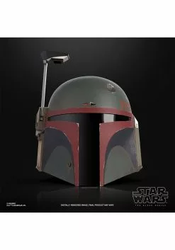 Hasbro Star Wars The Black Series Boba Fett (Re-Armored) Premium Electronic Prop Helmet Replica -Cheap Holiday Costumes Store star wars the black series boba fett re armored alt 4