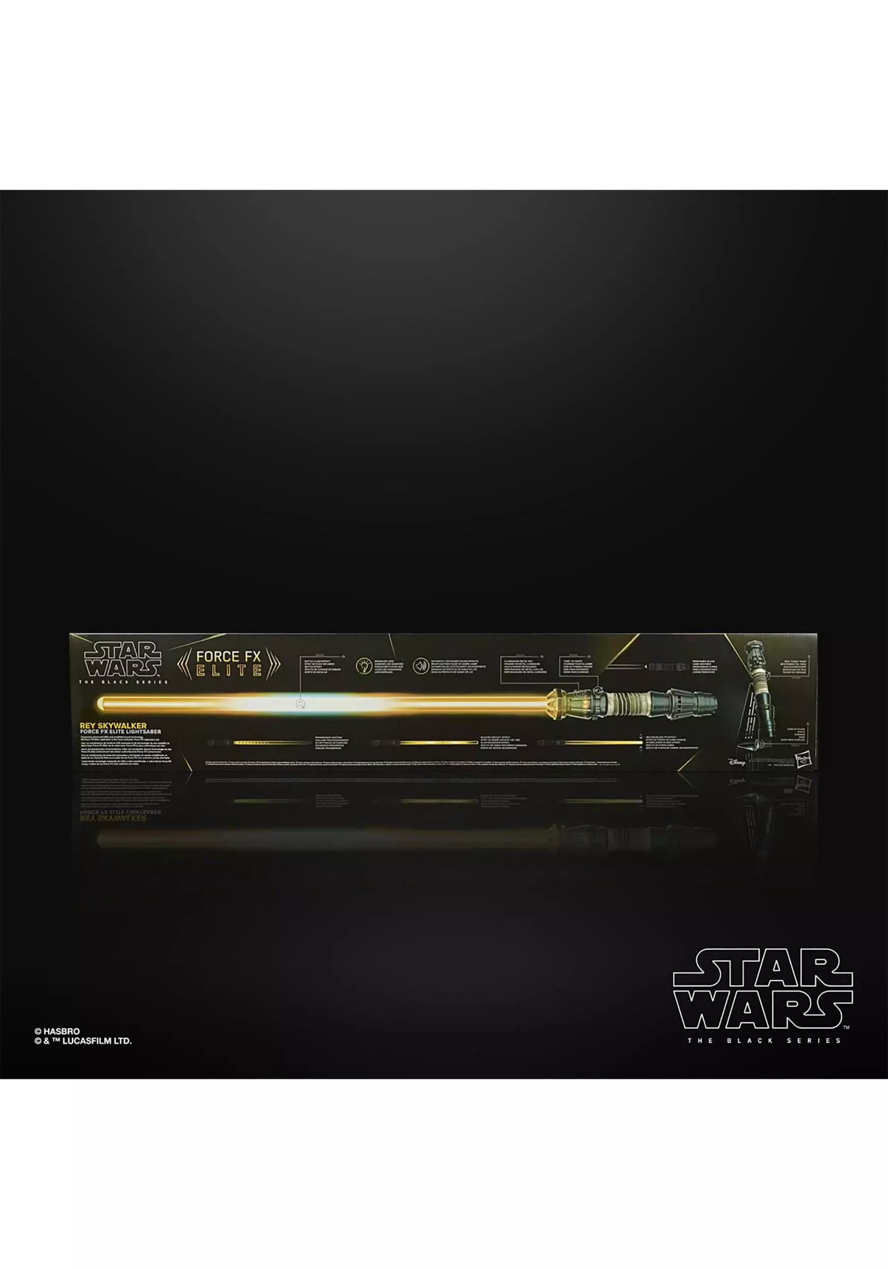 Hasbro Star Wars The Black Series Skywalker Force Rey FX Elite Lightsaber 11 Hasbro Star Wars The Black Series Skywalker Force Rey FX Elite Lightsaber - Image 11
