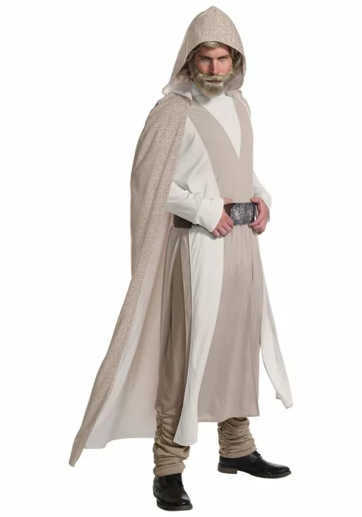 Rubies Costume Co. Inc Star Wars The Last Jedi Deluxe Luke Skywalker Adult Costume 7 Rubies Costume Co. Inc Star Wars The Last Jedi Deluxe Luke Skywalker Adult Costume -Cheap Holiday Costumes Store star wars the last jedi deluxe luke skywalker adult costume
