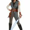 Rubies Costume Co. Inc Star Wars The Last Jedi Deluxe Rey Adult Costume