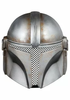 Rubies Costume Co. Inc Star Wars Adult Battle Damaged 1/2 Mask The Mandalorian