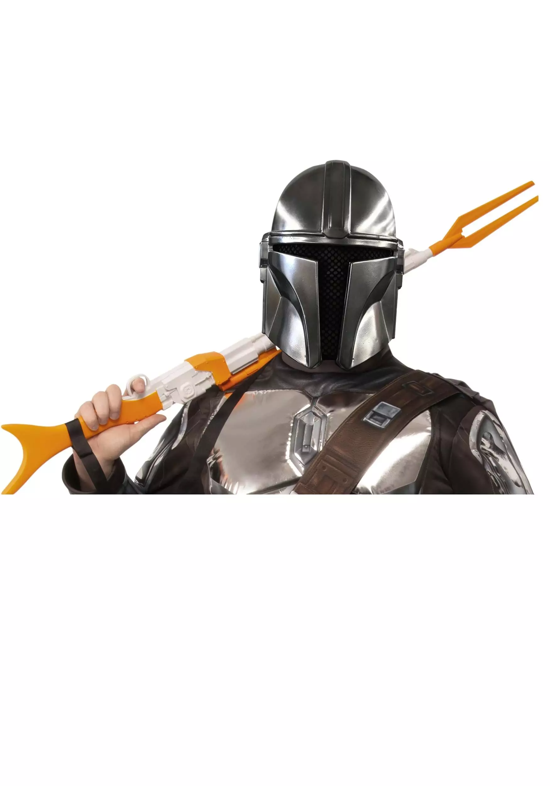 Rubies Costume Co. Inc Star Wars: The Mandalorian Beskar Armor Adult Mask 2 Rubies Costume Co. Inc Star Wars: The Mandalorian Beskar Armor Adult Mask - Image 2