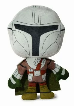 Buckle-Down Star Wars The Mandalorian Squeaky Plush Dog Toy