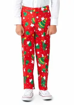 Opposuits Suitmeister Christmas Trees Stars Red For Boys -Cheap Holiday Costumes Store suitmeister boys christmas trees stars red alt 4