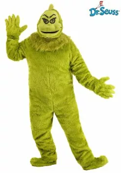 Elope Adult The Grinch Plus Size Premium Costume