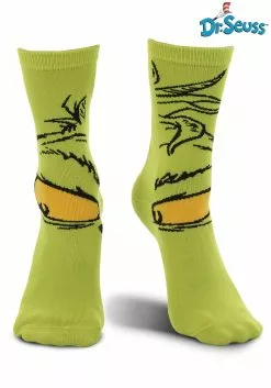 Elope The Grinch Crew Socks