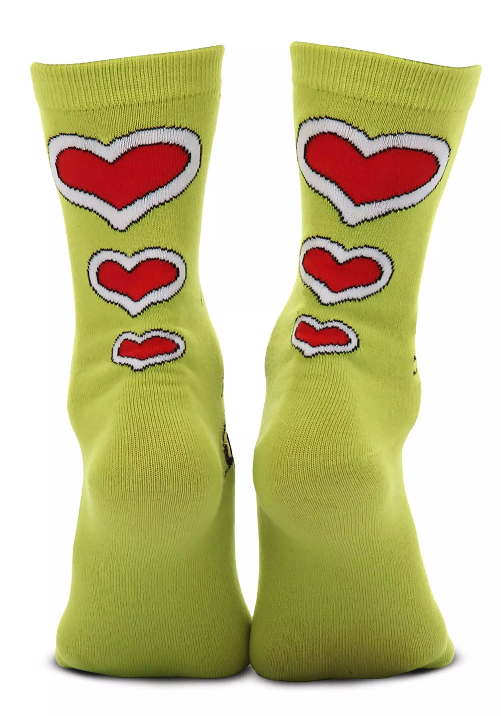 Elope The Grinch Crew Socks 2 Elope The Grinch Crew Socks - Image 2