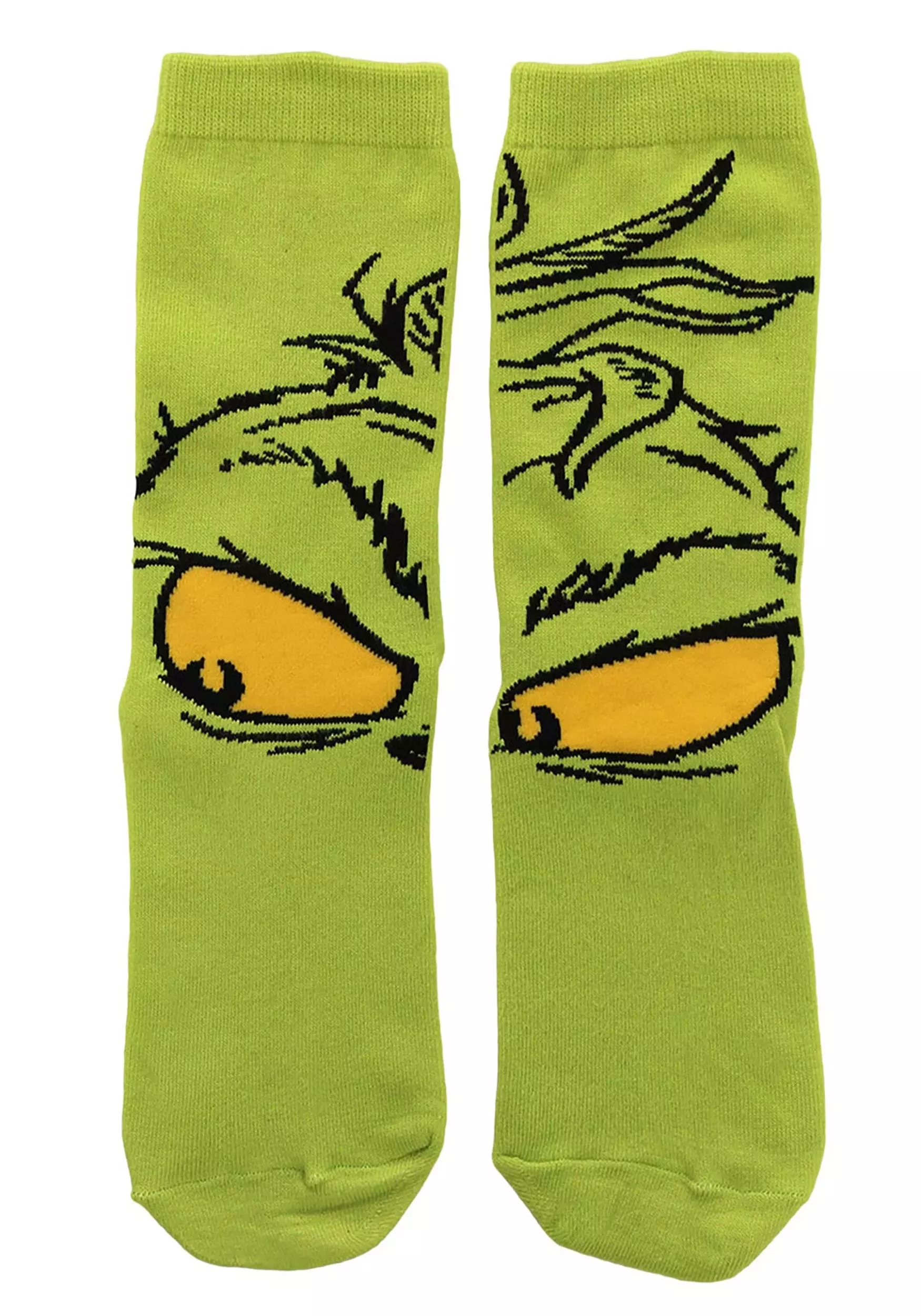 Elope The Grinch Crew Socks 3 Elope The Grinch Crew Socks - Image 3