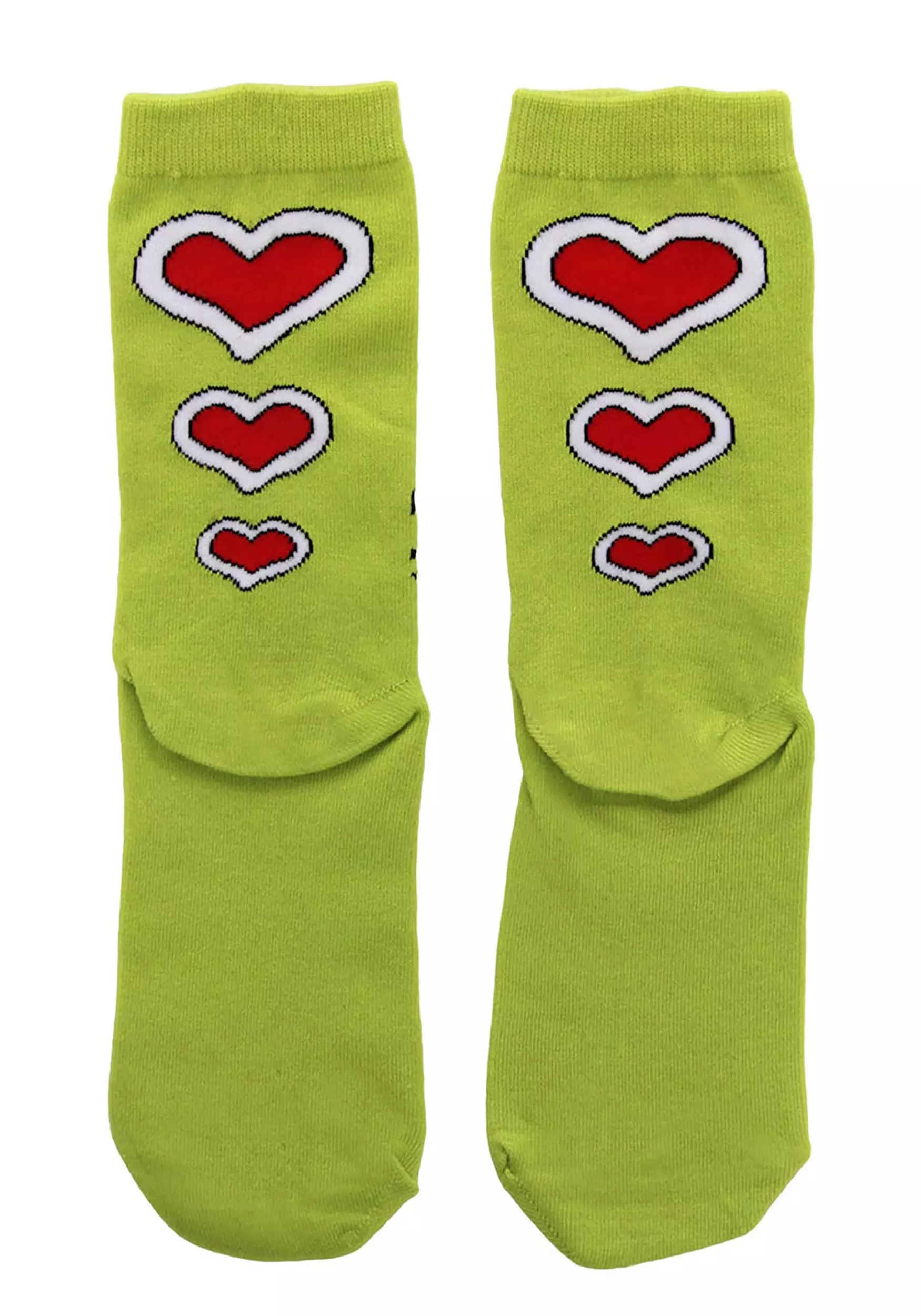 Elope The Grinch Crew Socks 4 Elope The Grinch Crew Socks - Image 4