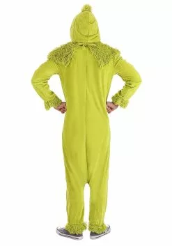 BigWan Apparel Co. The Grinch Jumpsuit Costume For Adults 7 BigWan Apparel Co. The Grinch Jumpsuit Costume For Adults -Cheap Holiday Costumes Store the grinch jumpsuit costume adult alt 3