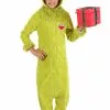 BigWan Apparel Co. The Grinch Jumpsuit Costume For Kids
