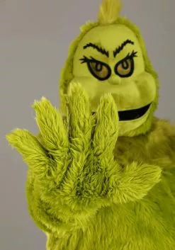 Elope Adult The Grinch Plus Size Premium Costume -Cheap Holiday Costumes Store the grinch plus size premium costume alt 3