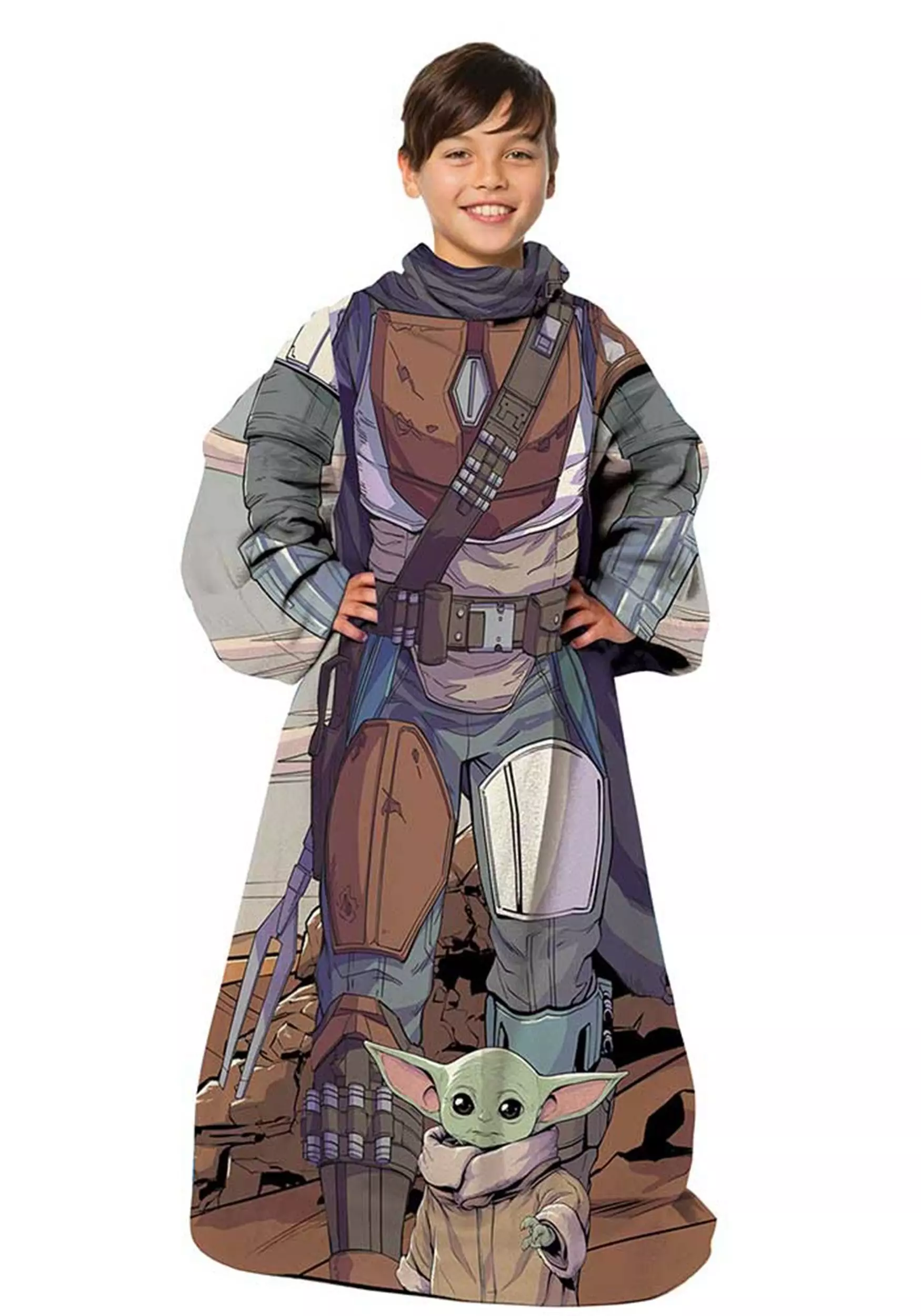 Northwest Company Star Wars: The Mandalorian Kids Comfy Throw 1 Northwest Company Star Wars: The Mandalorian Kids Comfy Throw