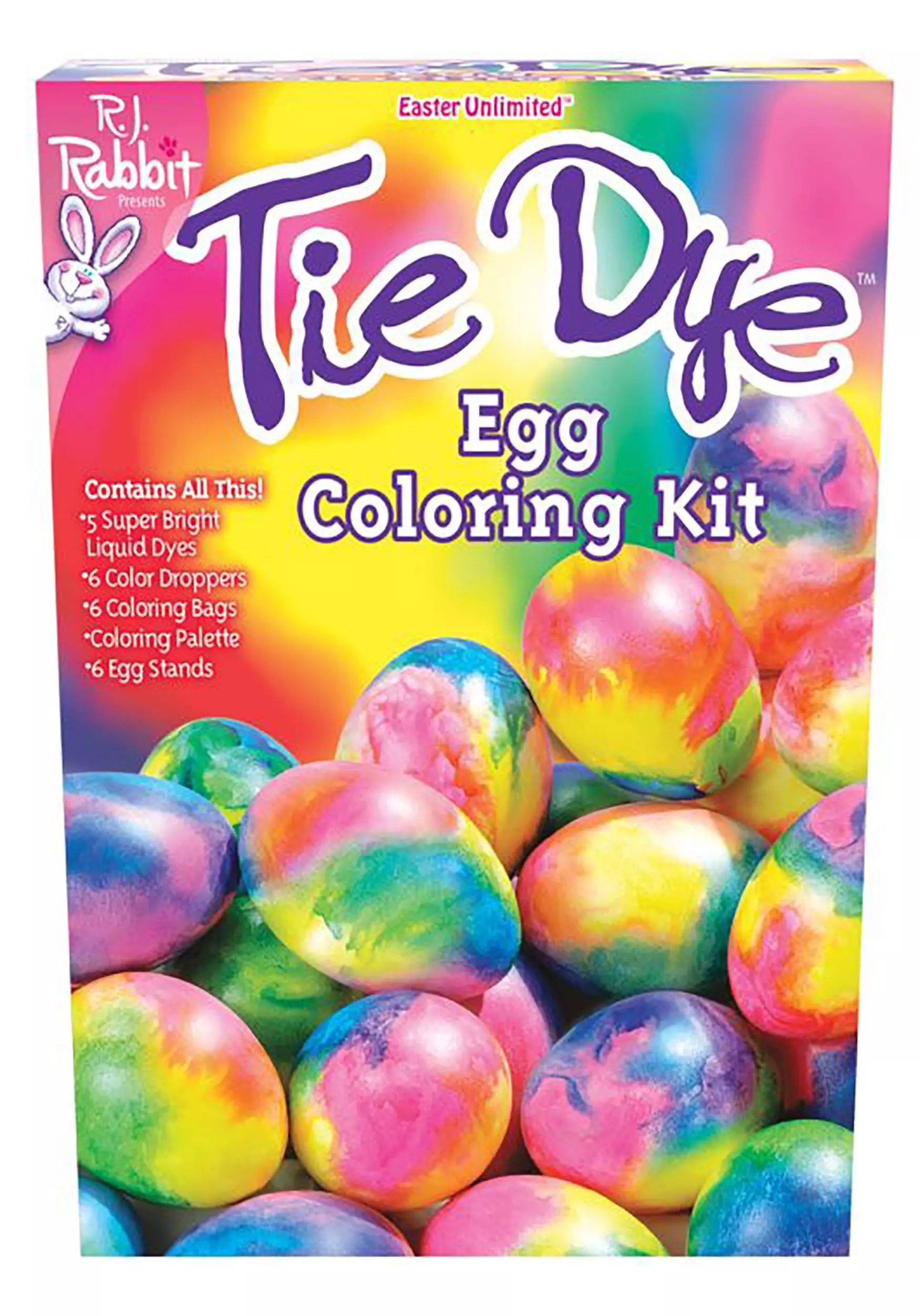 Fun World Tie Dye Egg Decorating Kit 1 Fun World Tie Dye Egg Decorating Kit