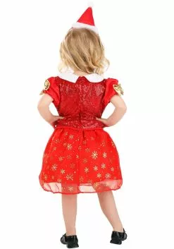 Savvy Garments Toddler Christmas Santa Dress -Cheap Holiday Costumes Store toddler christmas santa dress alt 5
