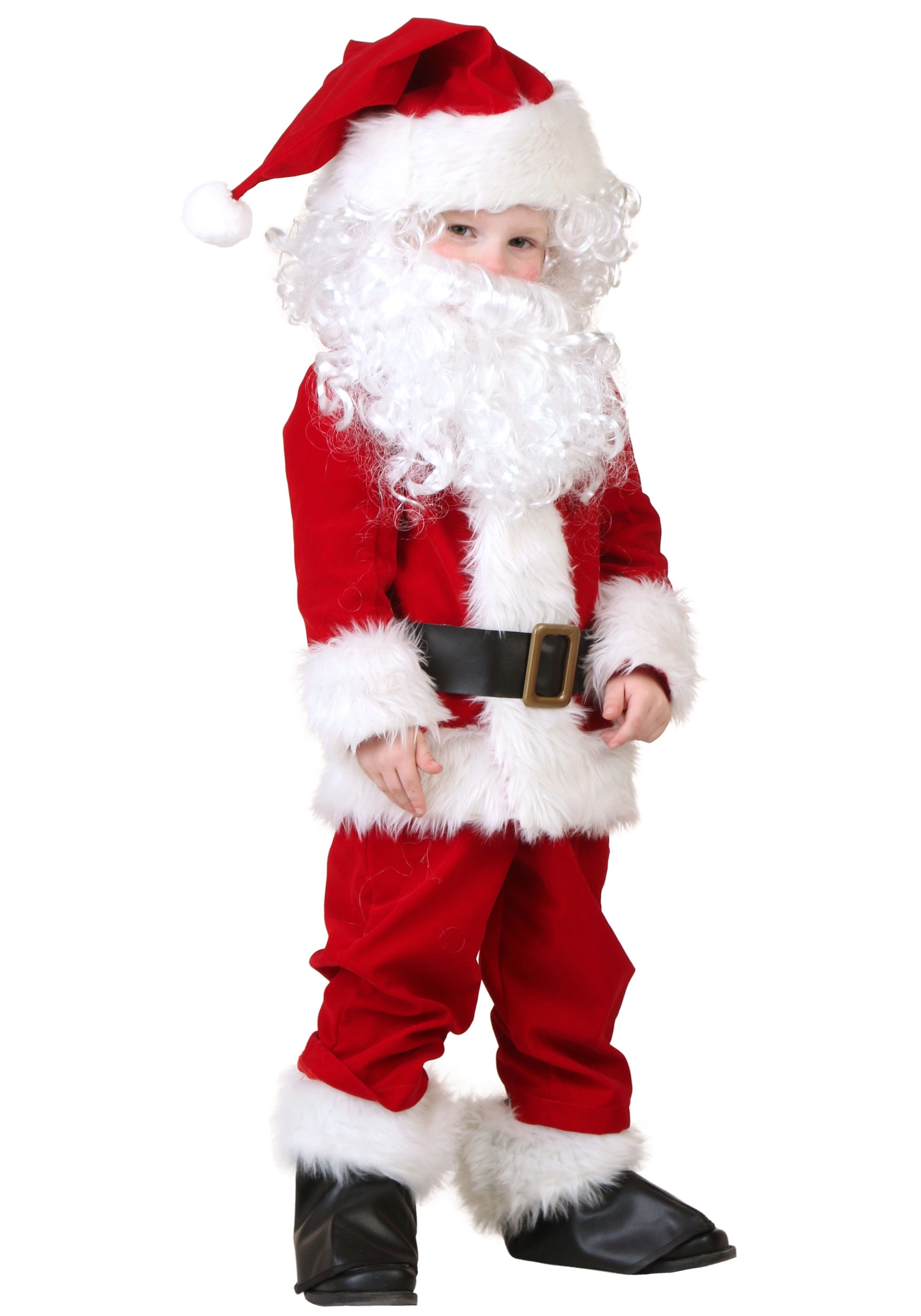 Fun Costumes Deluxe Santa Toddler Costume For Boys 1 Fun Costumes Deluxe Santa Toddler Costume For Boys