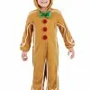 Savvy Garments Toddler Gingerbread Man Onesie Costume