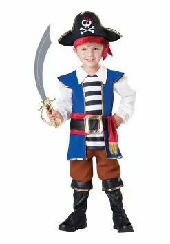 In Character Toddler Pirate Captain Costume