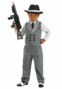Fun Costumes Toddler Costume Ruthless Gangster Costume