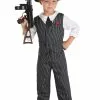 Zhenjiang Lian Yew Every Age Garment Accessories A Suave Gangster Toddler Costume