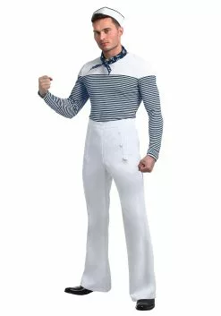 Shangai Jianwuyi Industrial & Commercial Ltd. Men's Vintage Sailor Costume