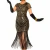 Forum Novelties, Inc Women's Art Deco Flapper Dress Costume