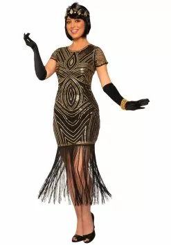 Forum Novelties, Inc Women's Art Deco Flapper Dress Costume