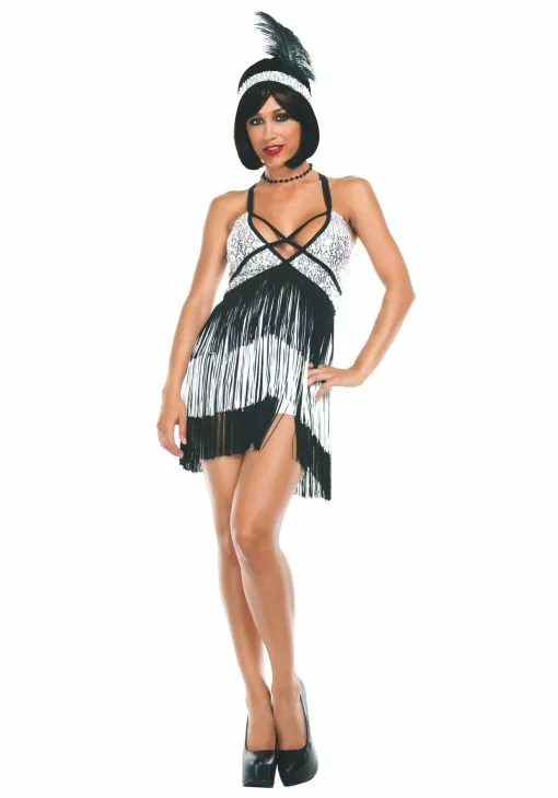 Starline, LLC. Women's Boardwalk Flapper Costume -Cheap Holiday Costumes Store womens boardwalk flapper costume