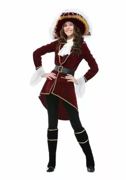 Fun Costumes Women's Captain Hook Plus Size Costume