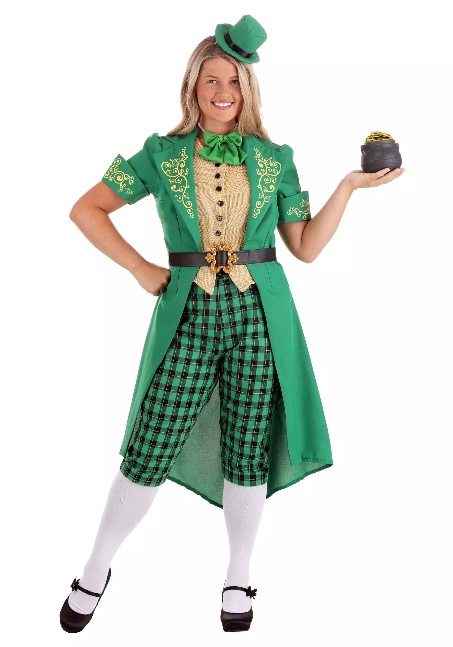 Fun Costumes Women's Charming Leprechaun Costume 2 Fun Costumes Women's Charming Leprechaun Costume - Image 2