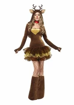 Smiffys Reindeer Costume For Women