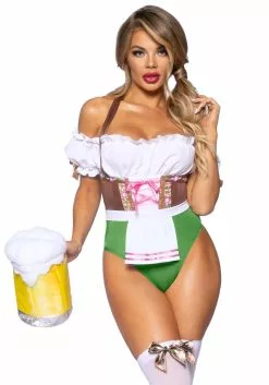 LEG AVENUE Flirty Fraulein Costume For Women