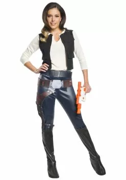 Rubies Costume Co. Inc Womens Star Wars Han Solo Costume