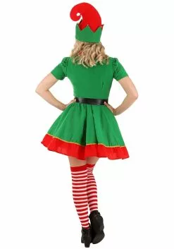 Fun Costumes Holiday Elf Costume For Women 24 Fun Costumes Holiday Elf Costume For Women -Cheap Holiday Costumes Store womens holiday elf costume alt 7